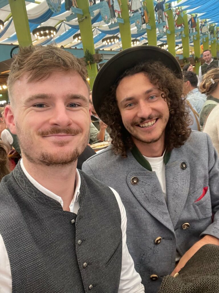 Marius und Moritz auf der Wiesn in 2024